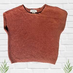 Jessica Simpson Orange Women's Knit Pullover Vest Size XS